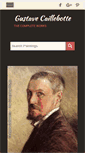 Mobile Screenshot of gustavcaillebotte.org